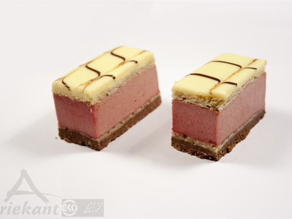Frambozen bavarois gebak glutenarm